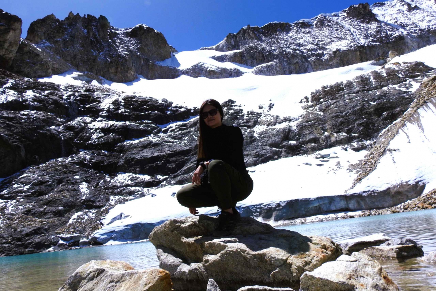 Caminhada na Montanha Charquini - La Paz