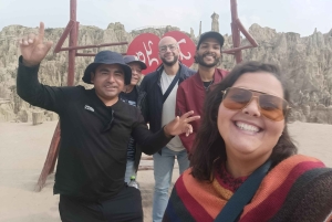 Tour della città con funivia e visita alla Valle della Luna