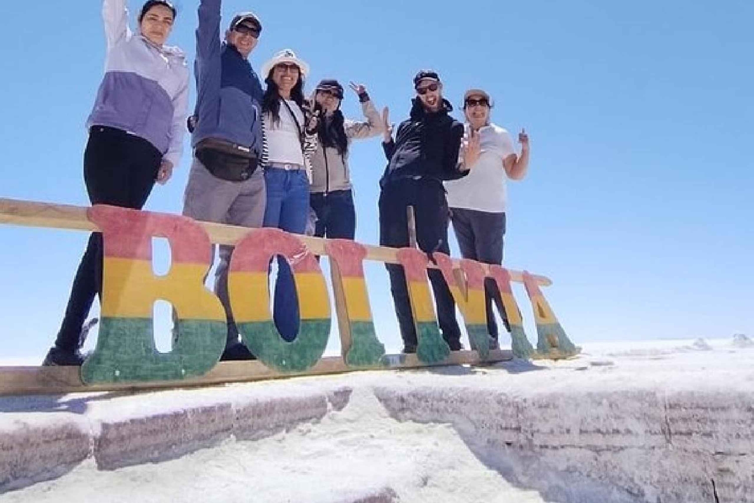 Klassisk Uyuni Salt Flats Tour 2 netter og 3 dager