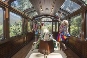 Cusco: Vistadome trein naar Aguas Calientes heen en terug