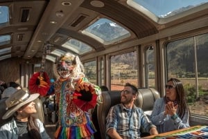 Cusco: Vistadome trein naar Aguas Calientes heen en terug