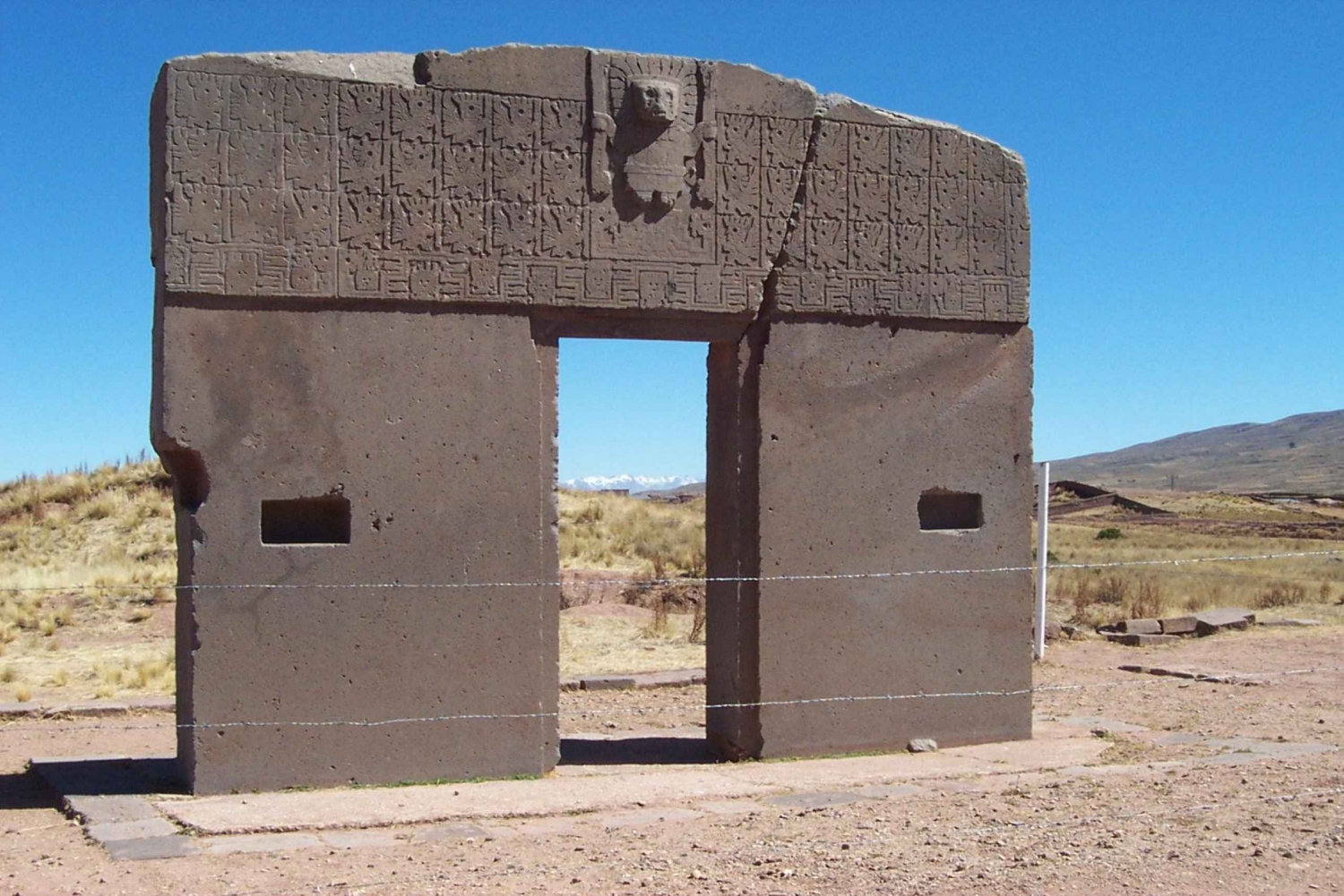 Desde la Paz: Guidet tur i Tiwanaku-ruinerne