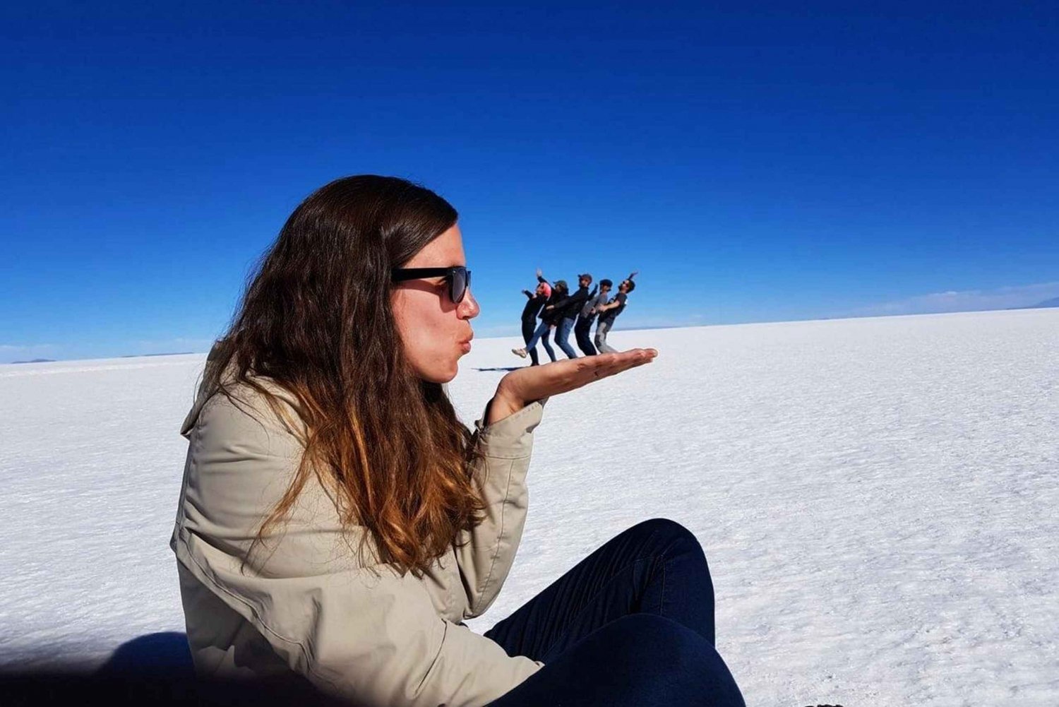 Excursion dans les salines d'Uyuni