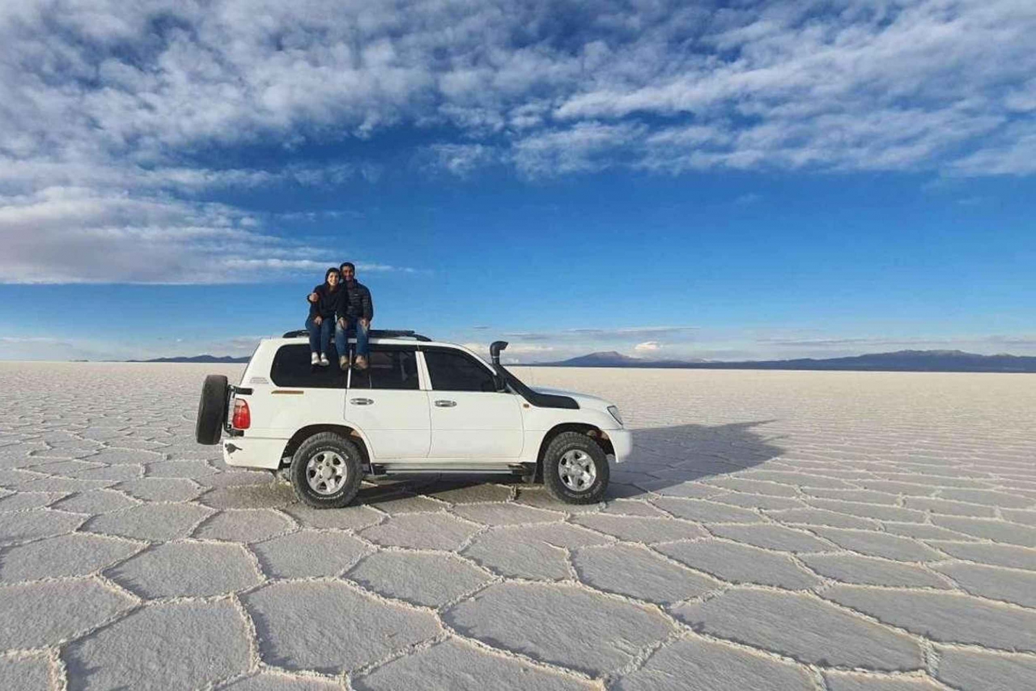 Fra Atacama | Uyuni saltlejlighed 4 dage den største saltlejlighed