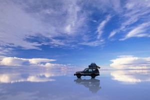 Atacamasta: Uyuni Salt Flat 4 päivää suurin suolatasanko: Uyuni Salt Flat 4 päivää suurin suolatasanko