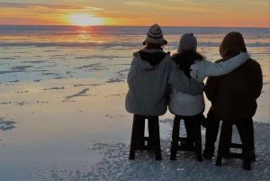 Från Atacama | Uyuni saltplatta 4 dagar den största saltplattan