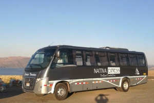 Z Colca: Autobus turystyczny z Chivay do Puno