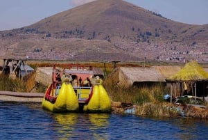 Vanuit Cusco: Titicacameer - Dagvullende tour per slaapbus