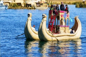 Z Cusco: Jezioro Titicaca z wizytą w Uros i Taquile