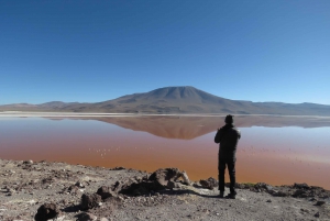 Depuis La Paz : 2 jours de vol vers les salines d'Uyuni et la lagune rouge.