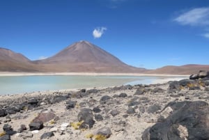 Fra La Paz: 2-dages flyrejse til Uyuni Salt Flats og den røde lagune.