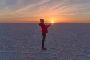 Fra La Paz: 5-dages tur til Uyuni og den røde lagune med bustur