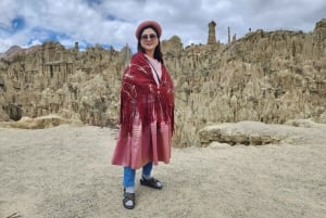 De : La Paz : Excursion d'une journée à la montagne Chacaltaya et à la vallée de la Lune