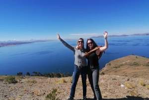 Depuis La Paz : Excursion d'une journée à Copacabana, au lac Titicaca et à l'île du Soleil