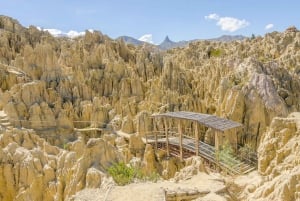 Desde La Paz: Excursión de un día a Chacaltaya y el Valle de la Luna