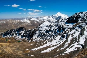 Depuis La Paz : Excursion d'une journée à Chacaltaya et dans la vallée de la Lune