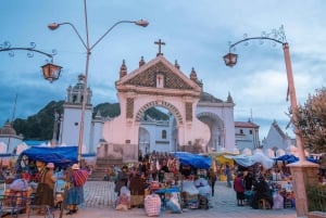 Z La Paz: 1-dniowa wycieczka nad jezioro Titicaca i Copacabana + lunch