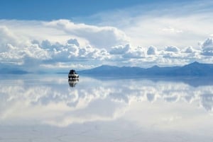 Depuis La Paz : Route de la mort et salines d'Uyuni à vélo 3 jours