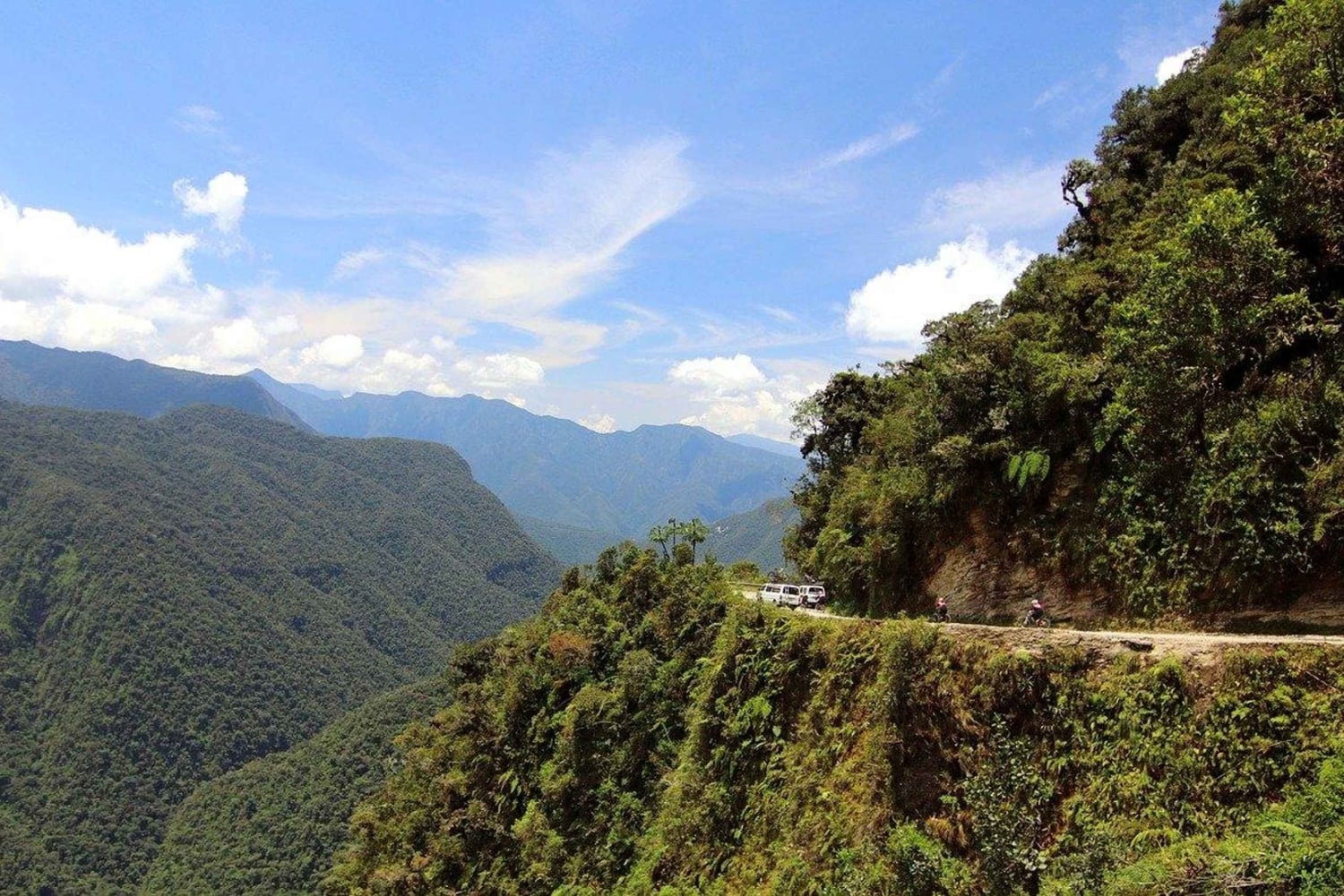 Fra La Paz: Dødsruten på mountainbike Tur med guide