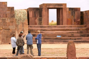 Från La Paz: Utflykt till Tiwanaku-ruinerna |Grupp