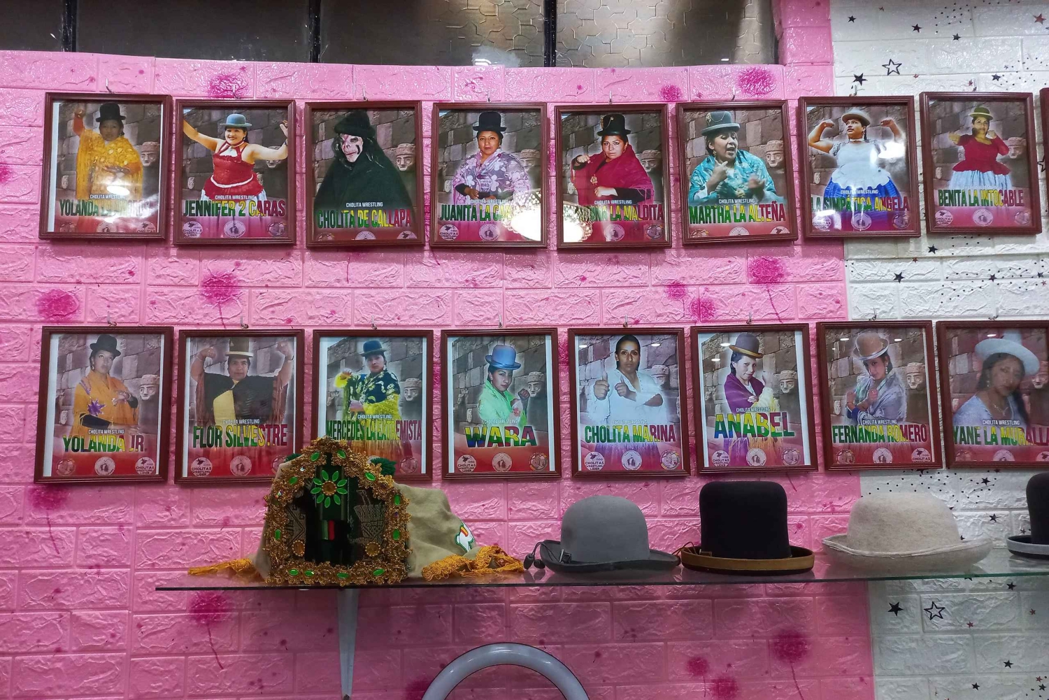 Desde La Paz: tour guiado à Sala de Arte Cholitas e show de luta livre