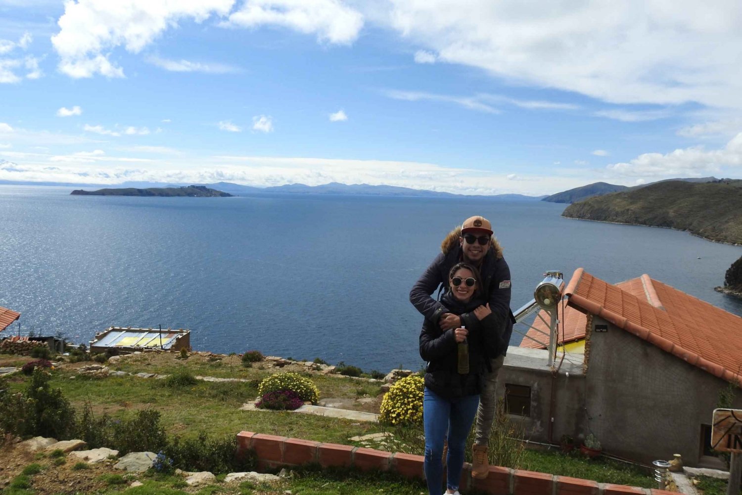 Depuis La Paz : Excursion d'une journée au lac Titicaca et à Copacabana avec déjeuner