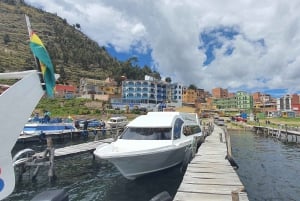 Från La Paz: Titicacasjön och Copacabana dagstur med lunch