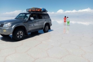 Fra La Paz: Sajama, Uyuni-saltsletterne, San Pedro de Atacama