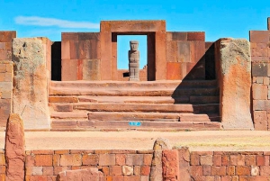 Depuis La Paz : Visite guidée partagée des ruines de Tiwanaku.