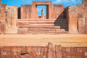 Fra La Paz: Delt tur til Tiwanaku-ruinene