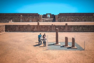 Fra La Paz: Delt tur til Tiwanaku-ruinene