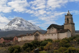 From La Paz: Tihuanacu & Titicaca Lake in one day with lunch