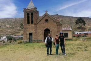 From La Paz: Tiwanaku, Puma Punku & Moon Valley.