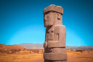 Från La Paz: Tiwanaku ruiner delad tur