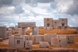 Fra La Paz: Tiwanaku Ruins delt tur