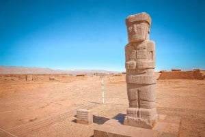 Fra La Paz: Tiwanaku Ruins delt tur