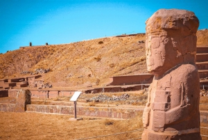 Fra La Paz: Tiwanaku Ruins delt tur