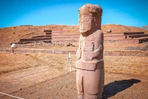 Fra La Paz: Tiwanaku Ruins delt tur