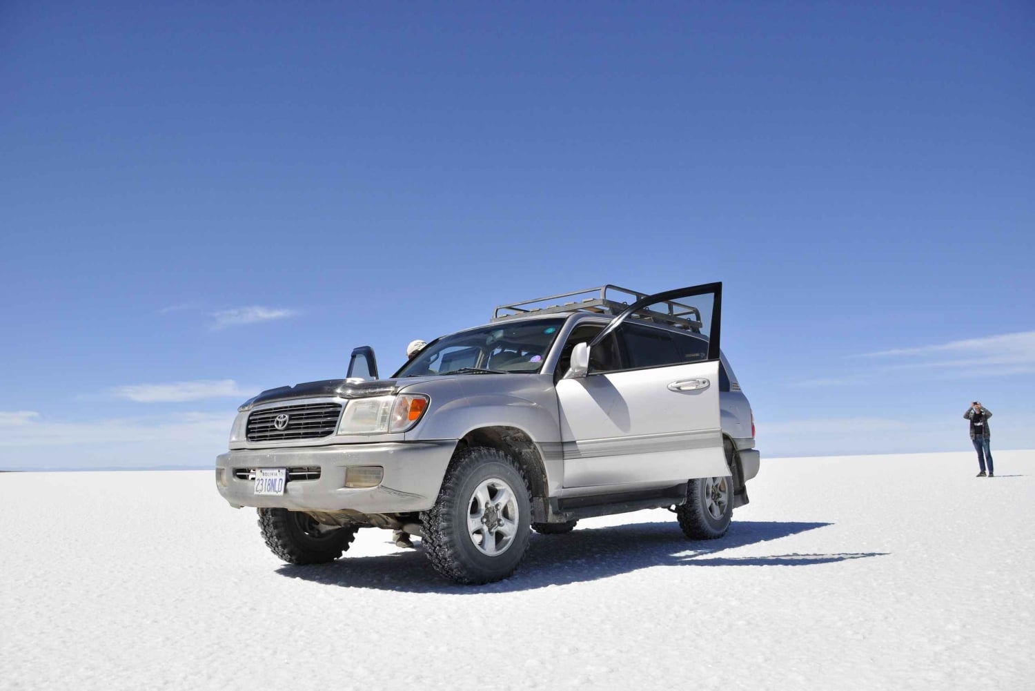 Fra La Paz til La Paz: Uyuni Salt Flat Tour 1D + aftentur med busser