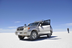 Fra La Paz til La Paz: Uyuni Salt Flat Tour 1D + omvisning om kvelden