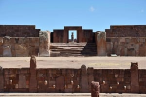 From La Paz: Tour of Tiwanaku Ruins