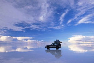 Depuis La Paz : Uyuni et la lagune rouge avec excursion en bus |Visite en 5 jours|