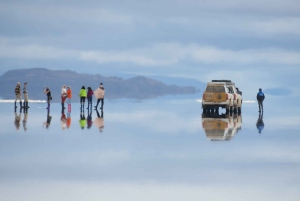 La Paz : Voyage de partage des salines et de la lagune d'Uyuni (chambre privée)