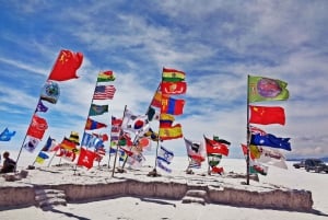 Vanuit La Paz: Uyuni Zoutvlaktentocht 1 dag + rondreis per bus