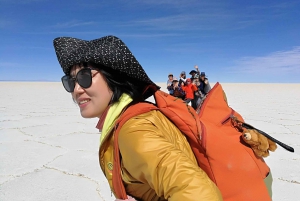 Vanuit La Paz: Uyuni Zoutvlaktentocht 1 dag + rondreis per bus