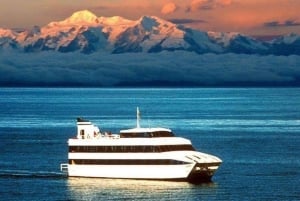 Från Puno | Katamaran på Titicacasjön - besök på Isla del Sol