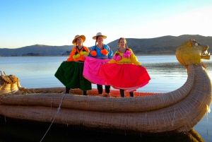 From Puno: Full Day Tour Uros & Taquile Islands Luxury Boat