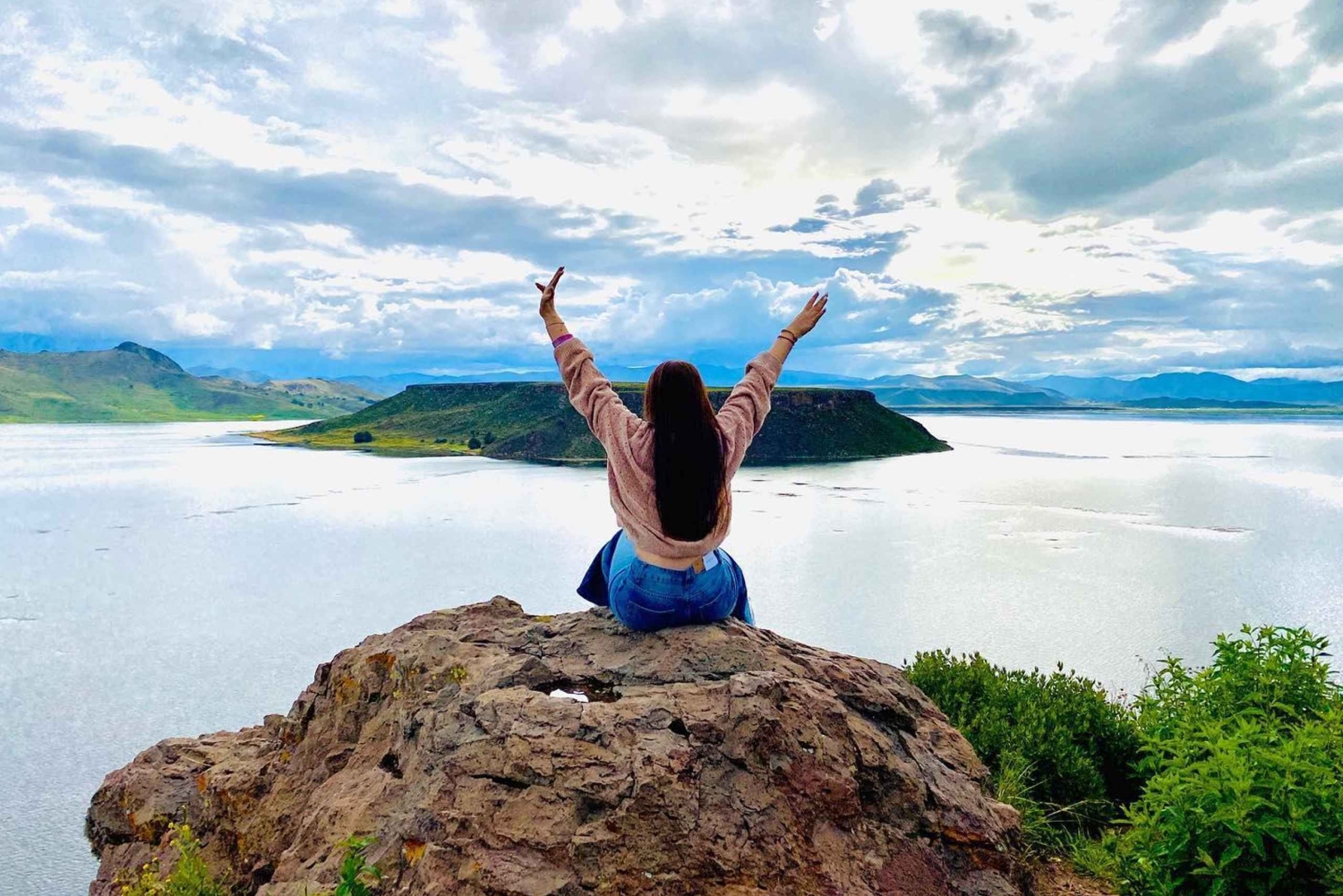 Fra Puno: Heldagstur til Uros Taquile Sillustani