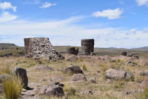 Från Puno: Uros Taquile Sillustani-tur med heldagsutflykt