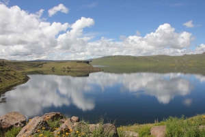 Au départ de Puno : Journée complète d'excursion à Uros Taquile Sillustani